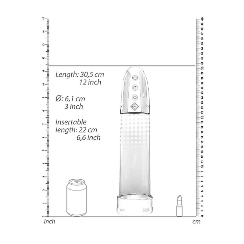 Automatic Rechargeable Luv Pump - Transparent